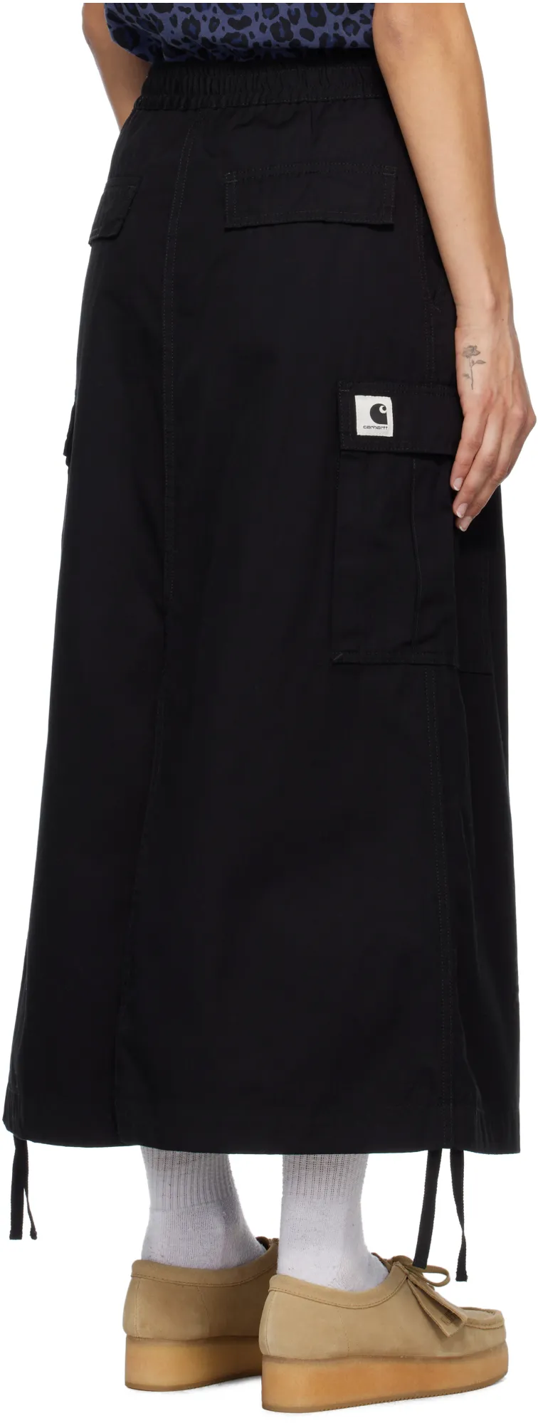 W' Maxi Cargo Skirt
