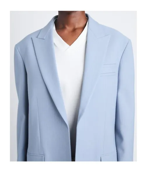 Long-Sleeved Suit Coat