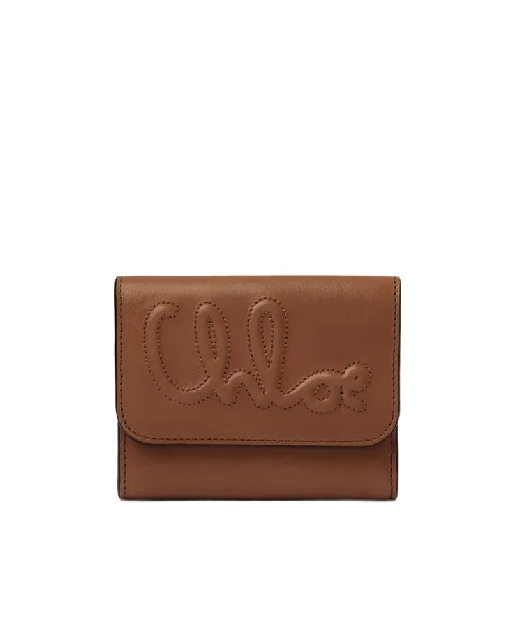 Chloé C Small Tri-Fold Wallet