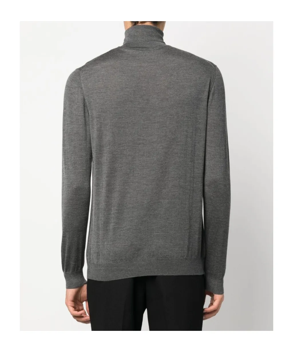 Roll-Neck Fine-Knit Jumper