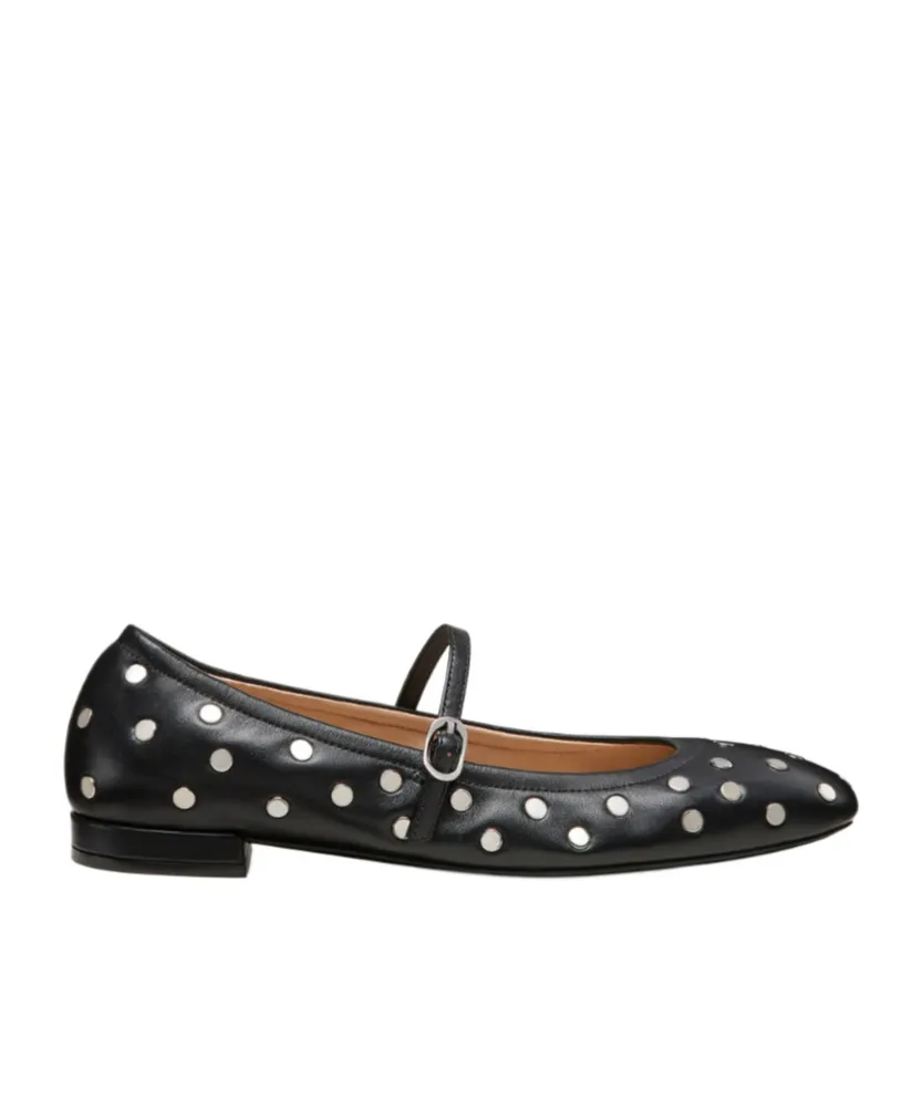 Claris Stud Ballerina Shoes