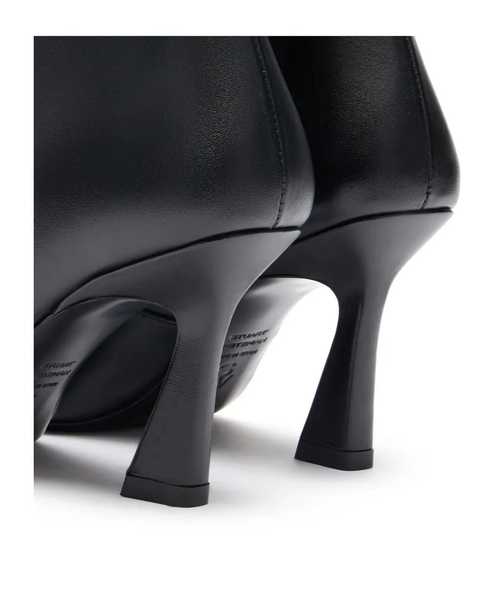 Pointed-Toe Leather Boots