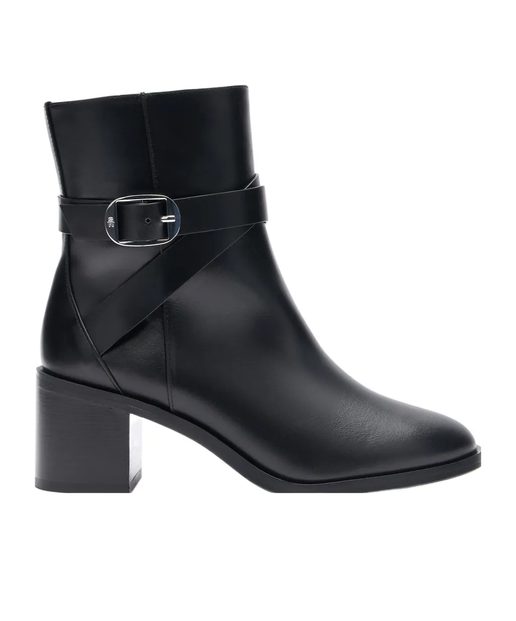 Esme Laced Zipper Ankle Boots