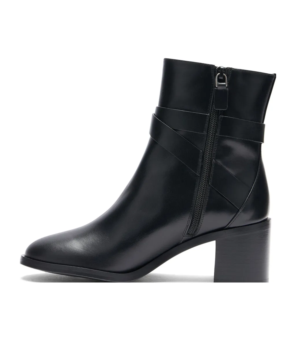Esme Laced Zipper Ankle Boots