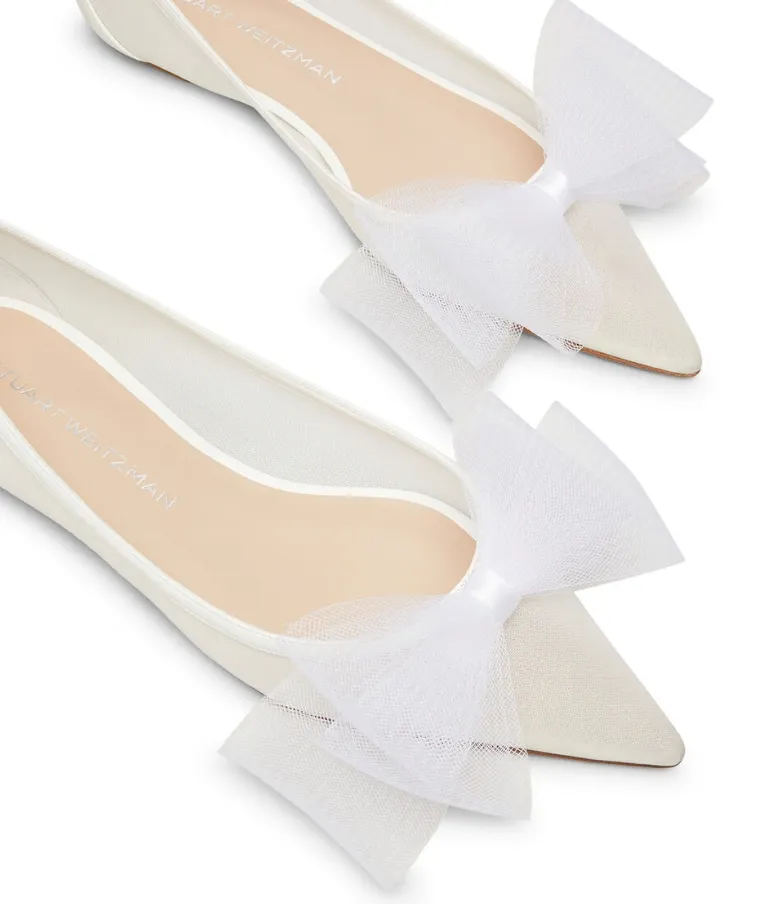 Blushing Bow Ballerina Shoes