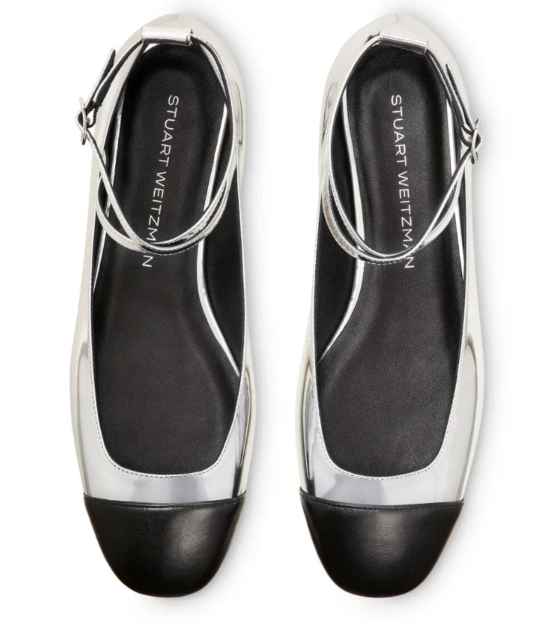 Leather Ballerina Shoes
