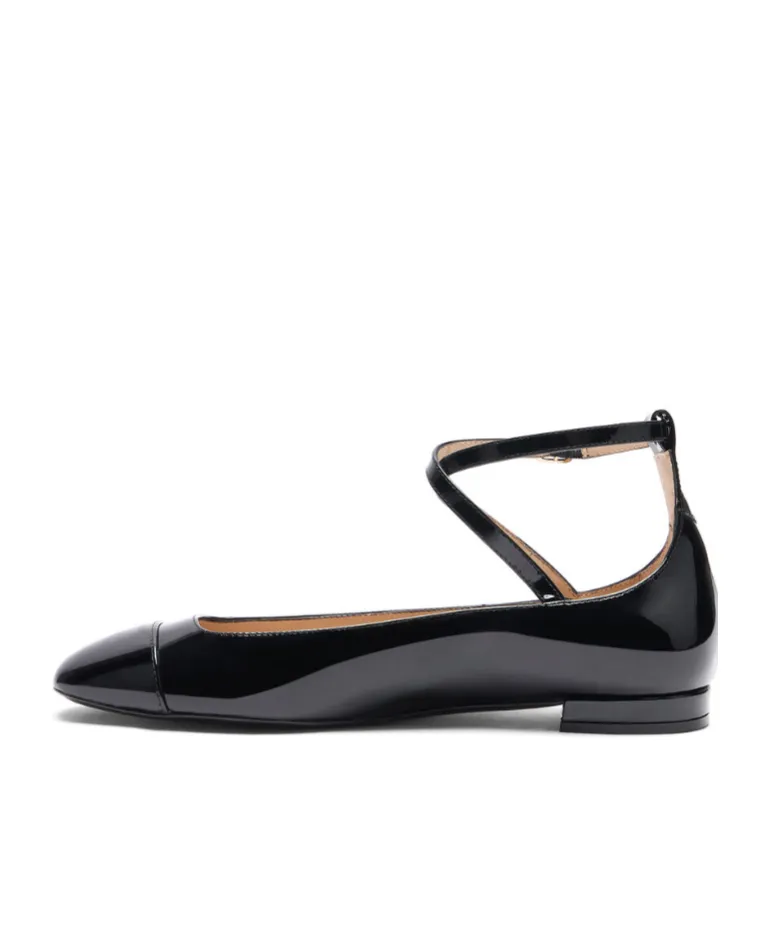 Leather Ballerina Shoes
