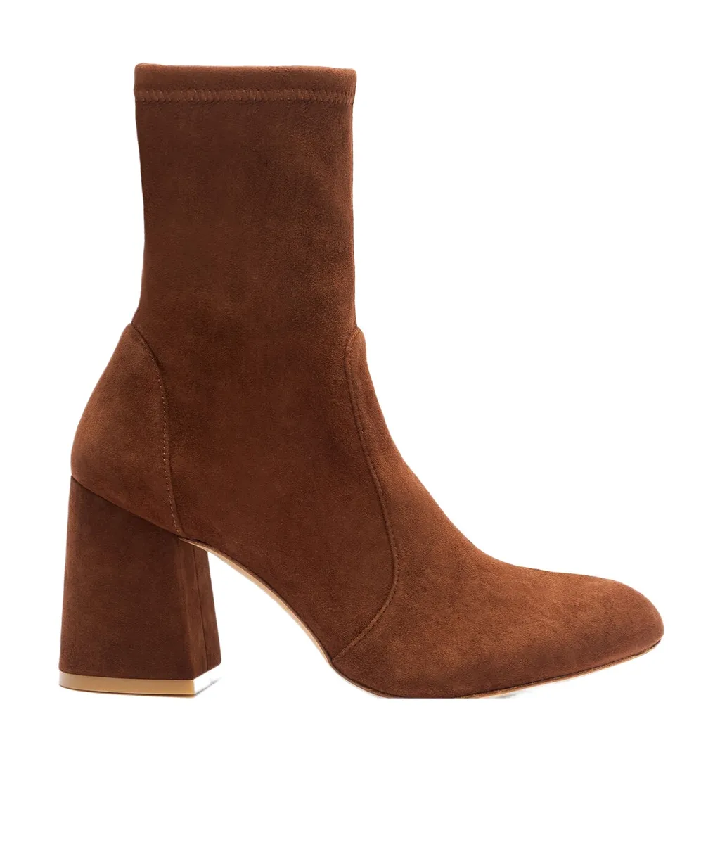 Ankle-Length Suede Boots