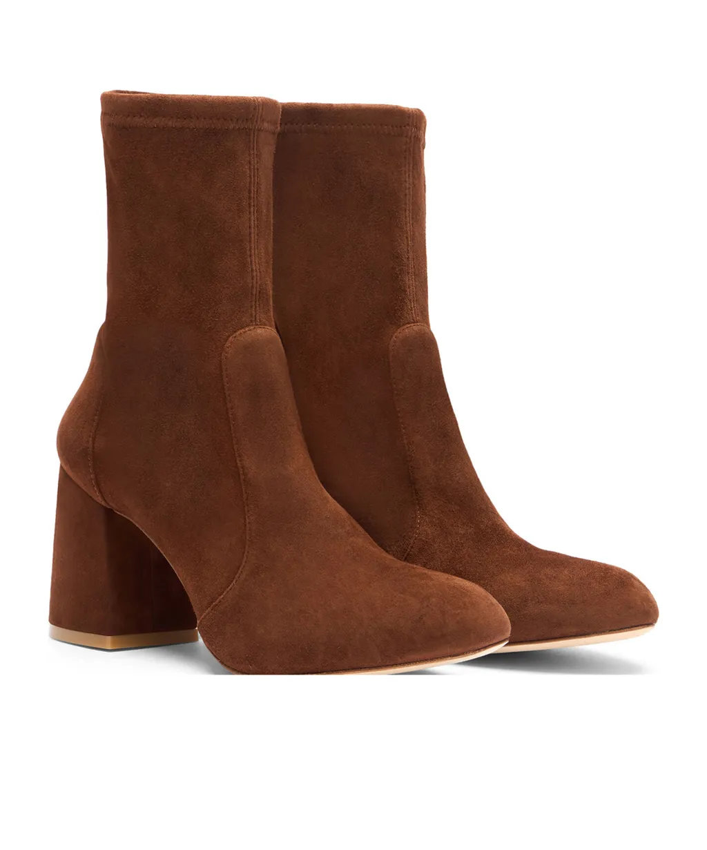 Ankle-Length Suede Boots