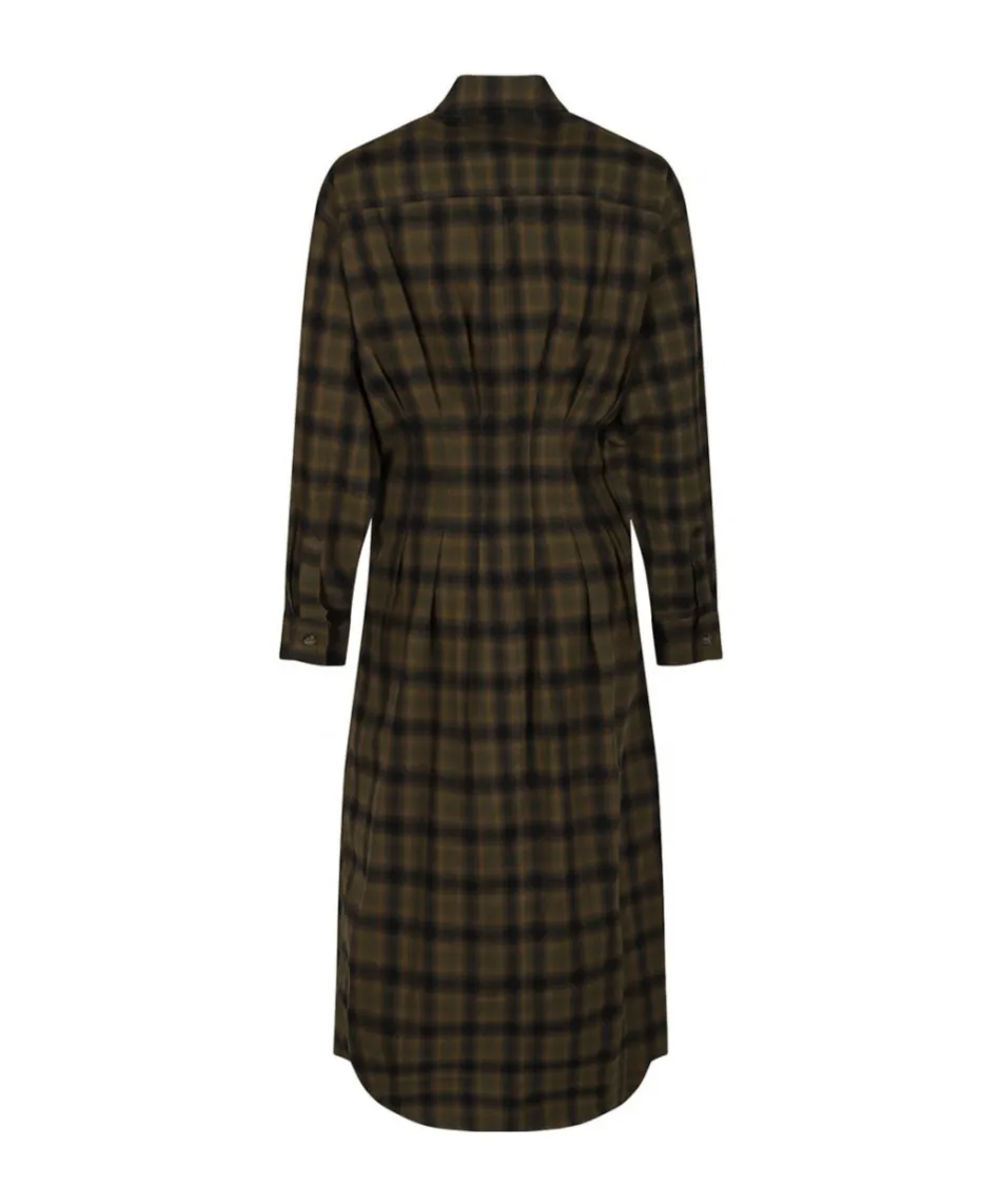 Isabel Marant ÉToile Timea Checked Shirt Dress