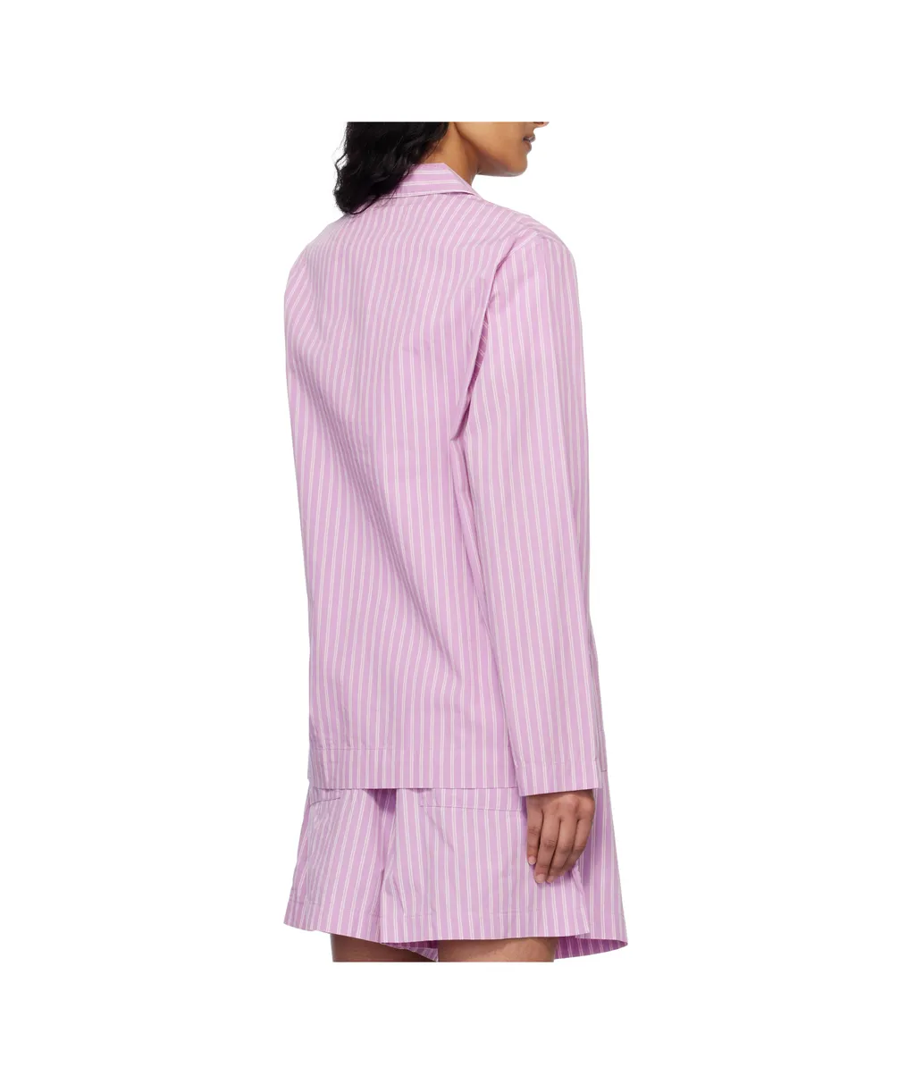 Poplin Long-Sleeved Pyjama Shirt