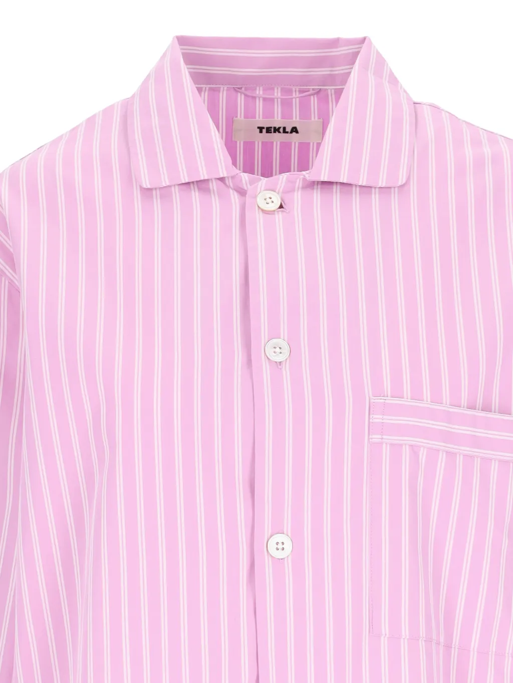 Poplin Long-Sleeved Pyjama Shirt