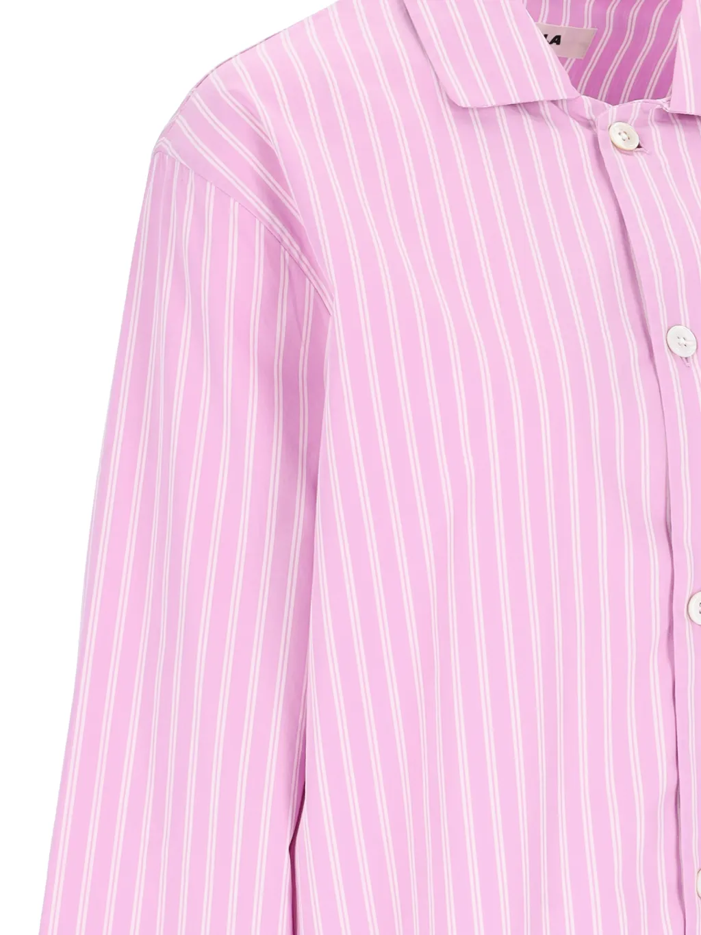 Poplin Long-Sleeved Pyjama Shirt