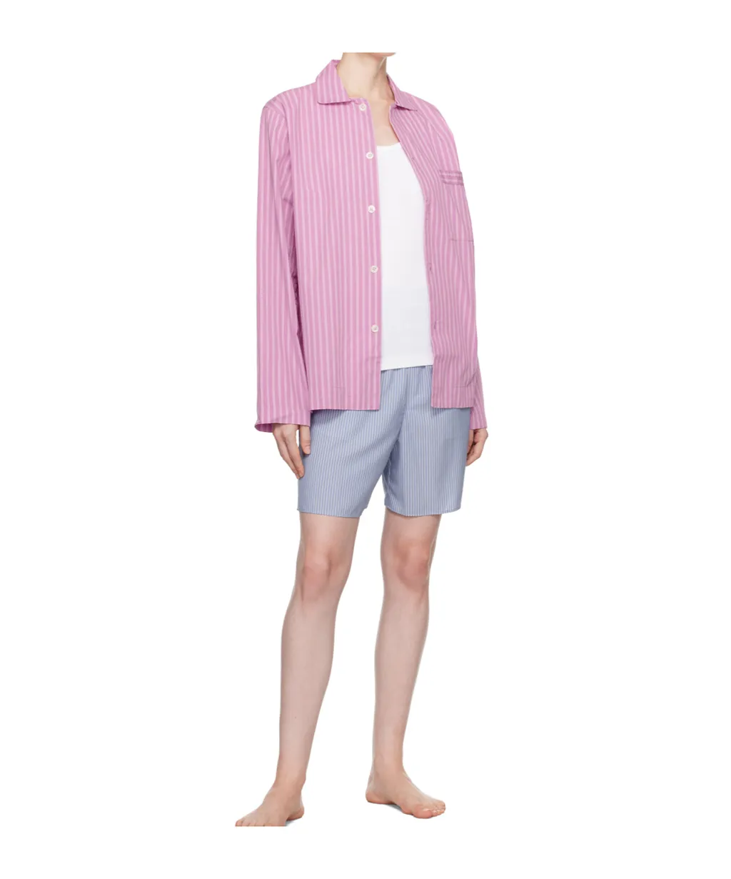 Poplin Long-Sleeved Pyjama Shirt