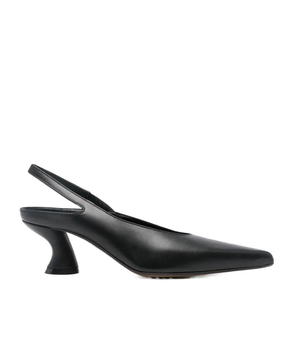 Pointed High-Heeled Sandals