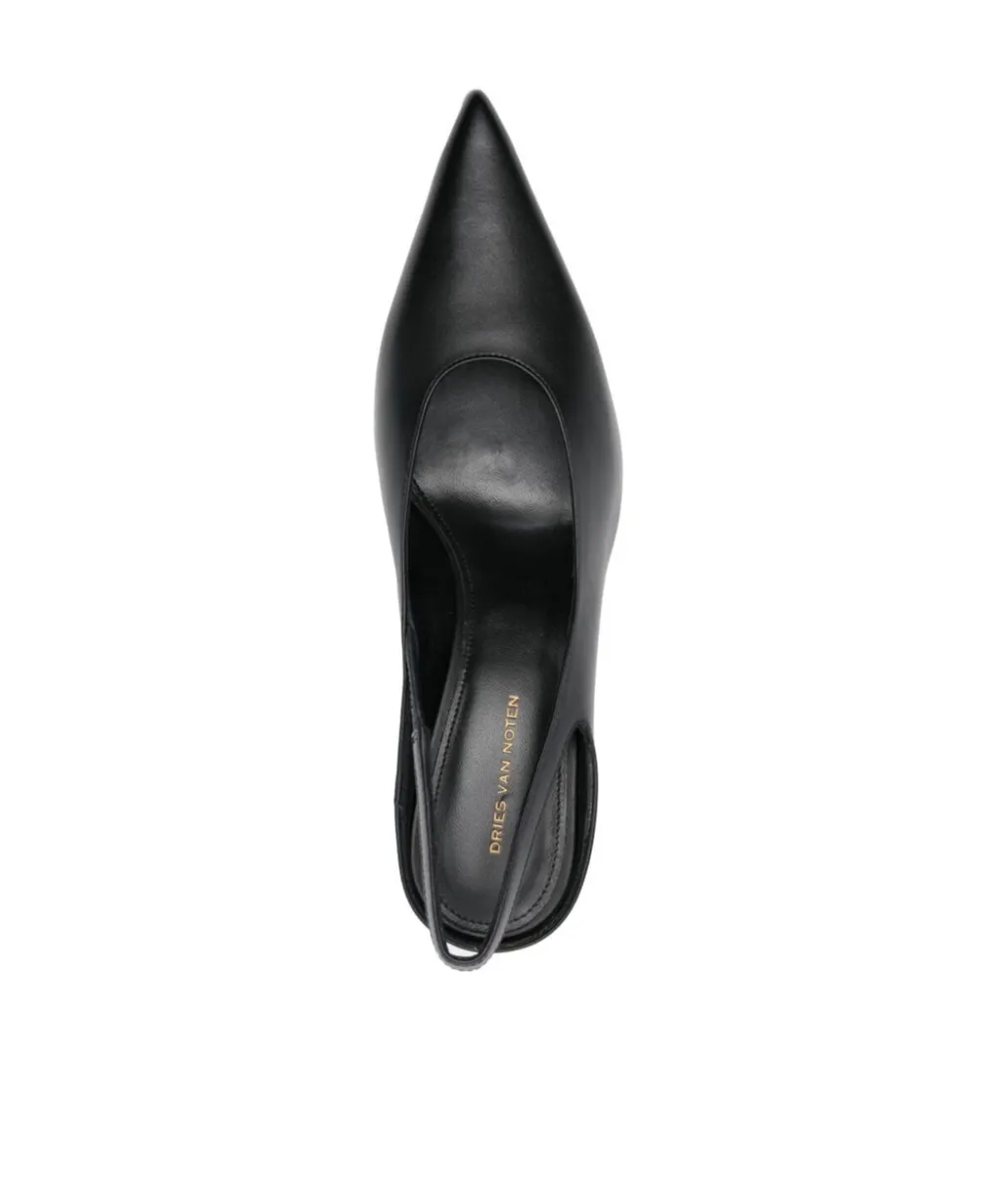 Pointed High-Heeled Sandals