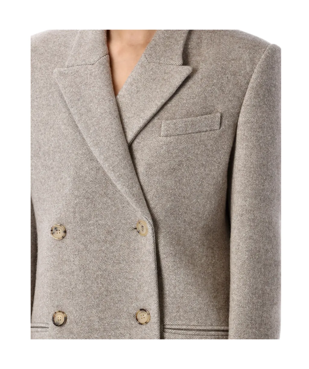 Magda Butrym Double-Breasted Classic Long Coat