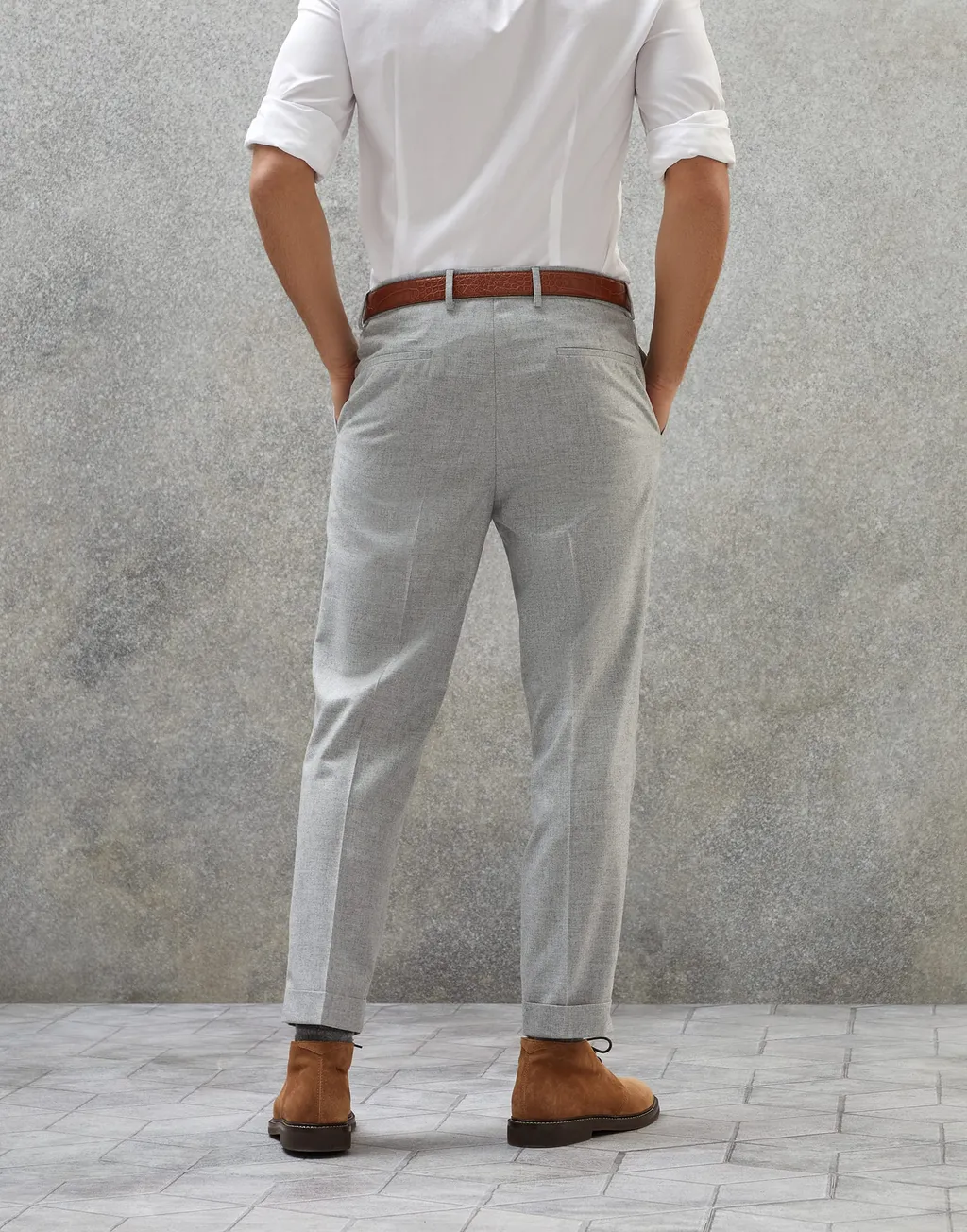 Brunello Cucinelli Pleated Tailored Trousers