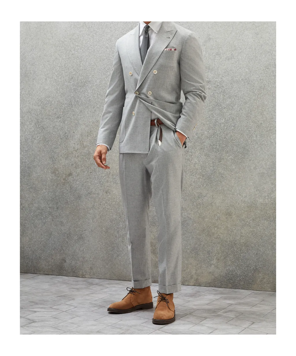 Brunello Cucinelli Pleated Tailored Trousers