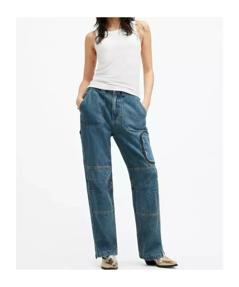 Allsaints Ribbed Sleeveless Tank Top