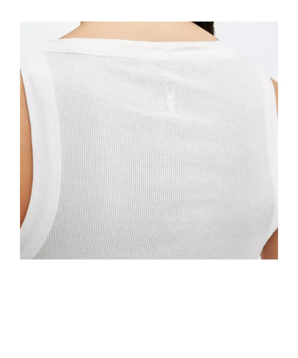 Allsaints Ribbed Sleeveless Tank Top