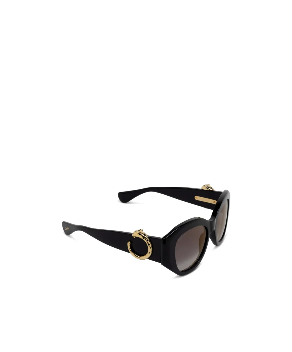 Cartier Panthere Square Frame Sunglasses