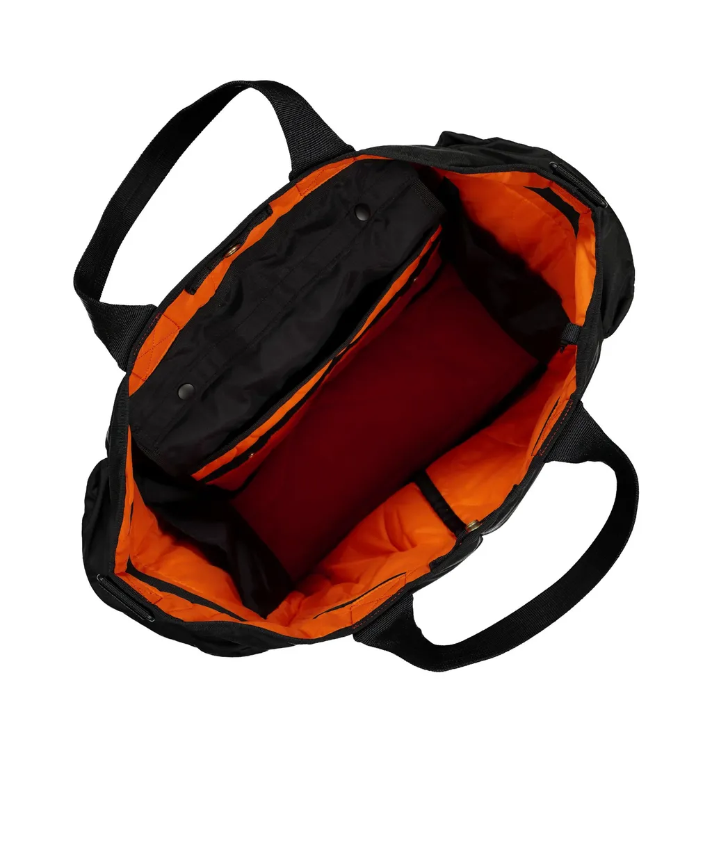 Side-Pockets Tote Bag