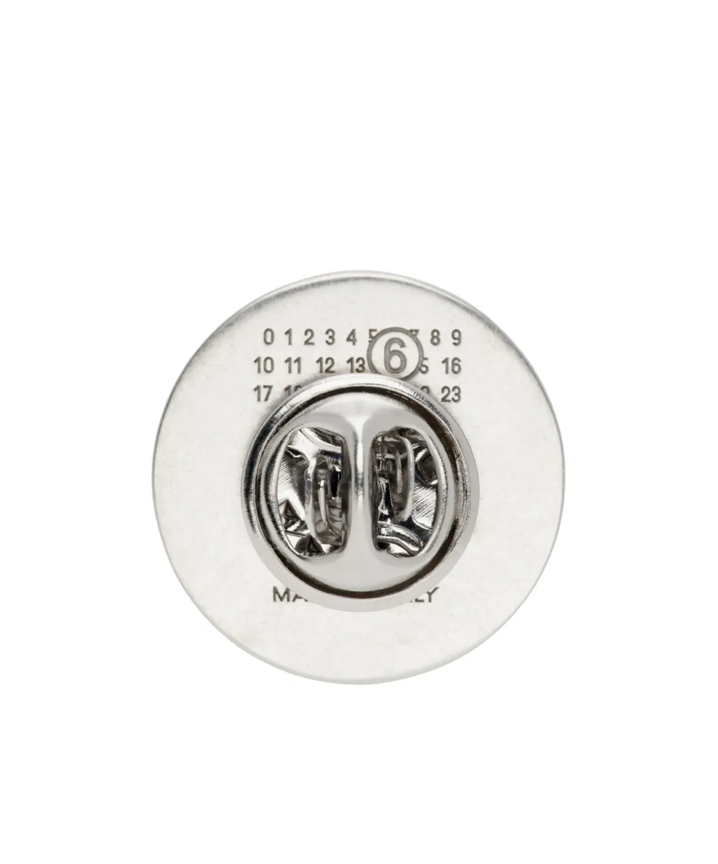 Mm6 Maison Margiela Logo Brooch