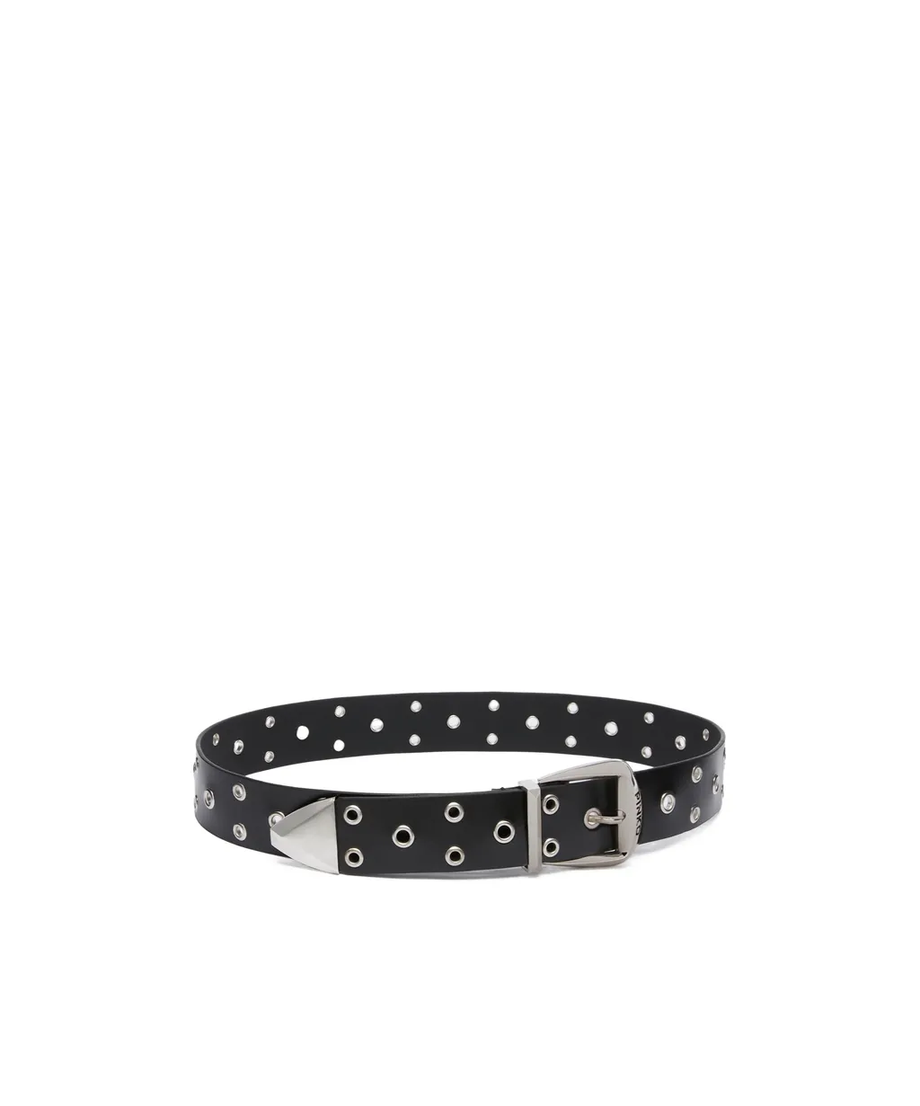 Pinko Eyelet Detailed Belt