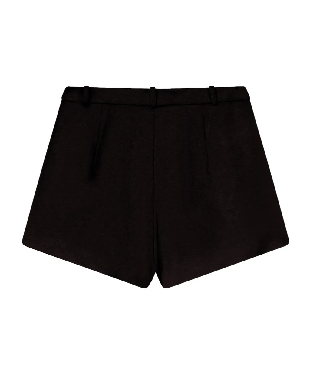 Pinko Stufa Crossover-Front Shorts