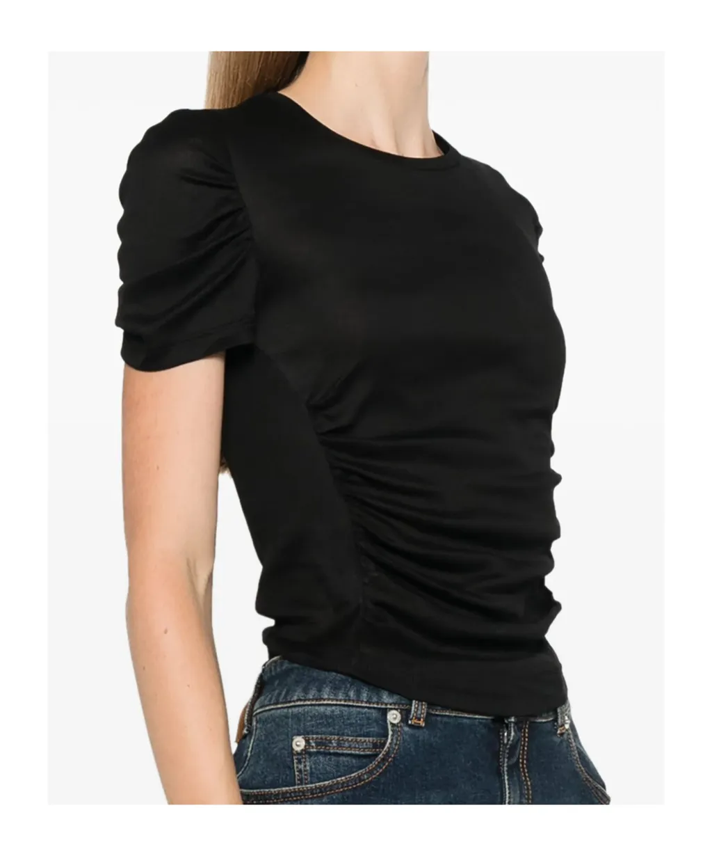 Pinko Logo Patch Round Neck T-Shirt