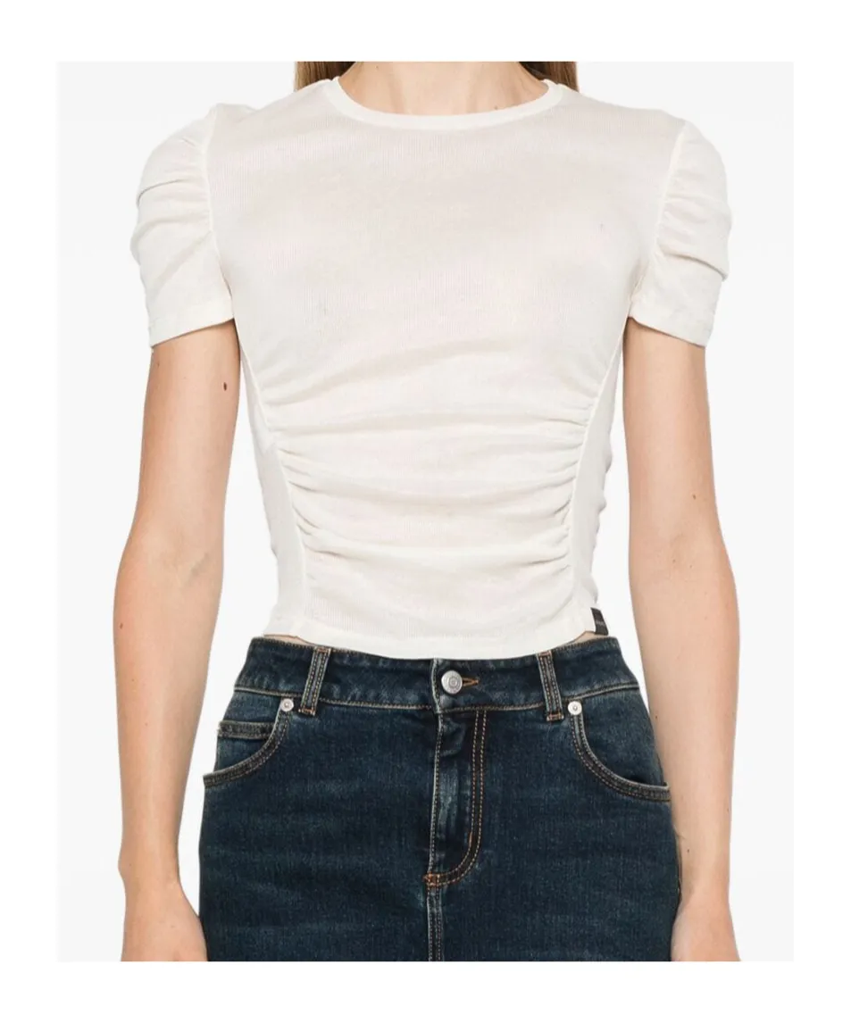 Pinko Logo Patch Round Neck T-Shirt