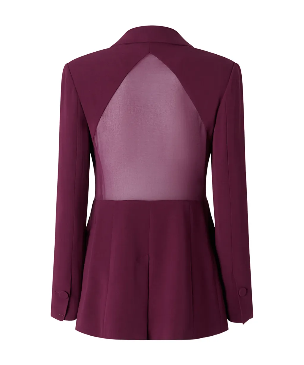 Cady Single-Breasted Blazer