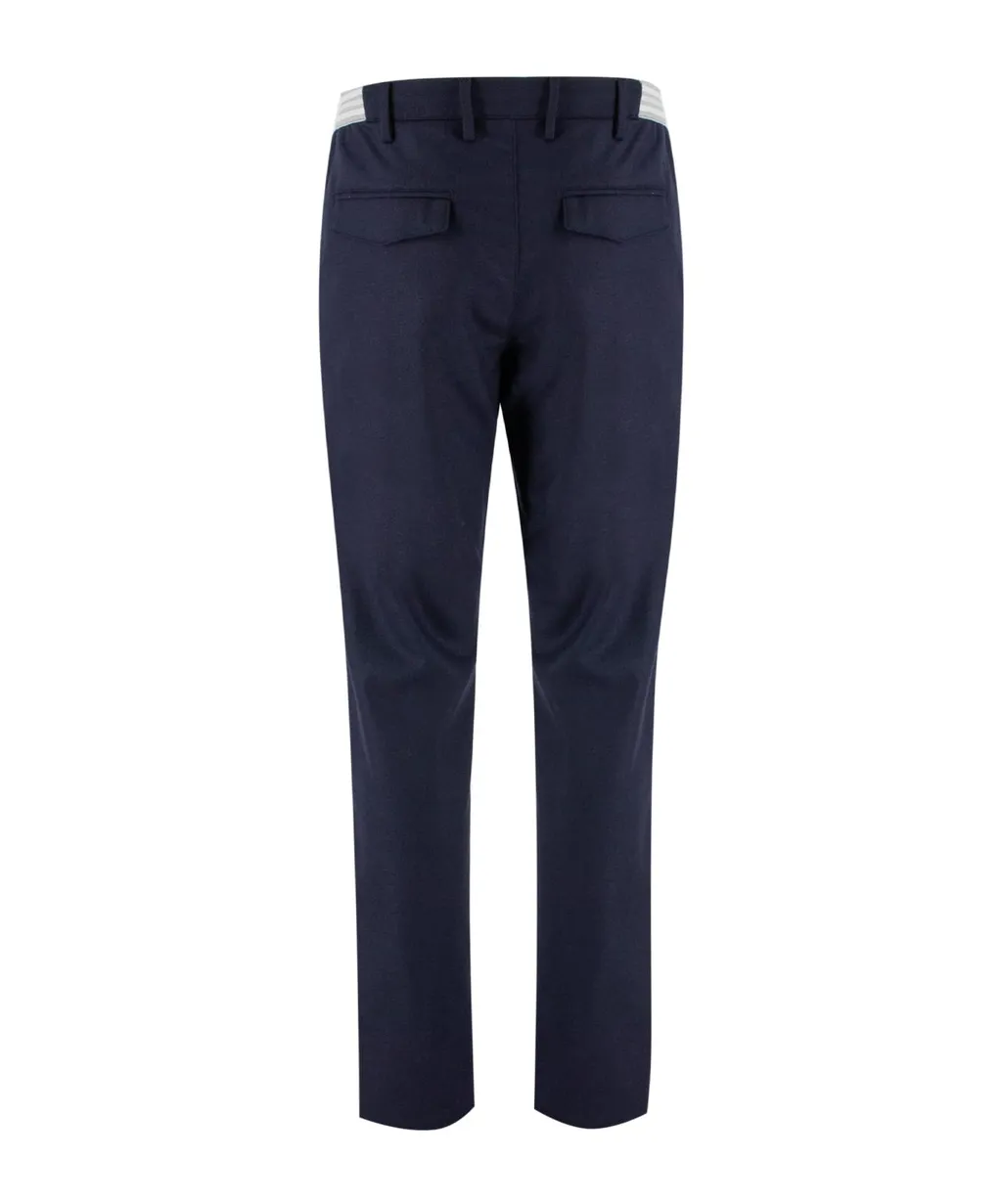 Eleventy Drawstring Pleated Trousers