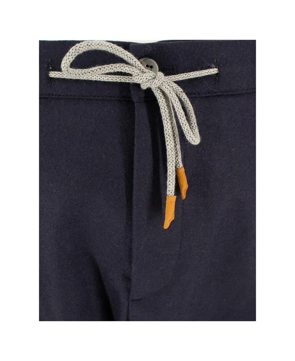 Eleventy Drawstring Pleated Trousers