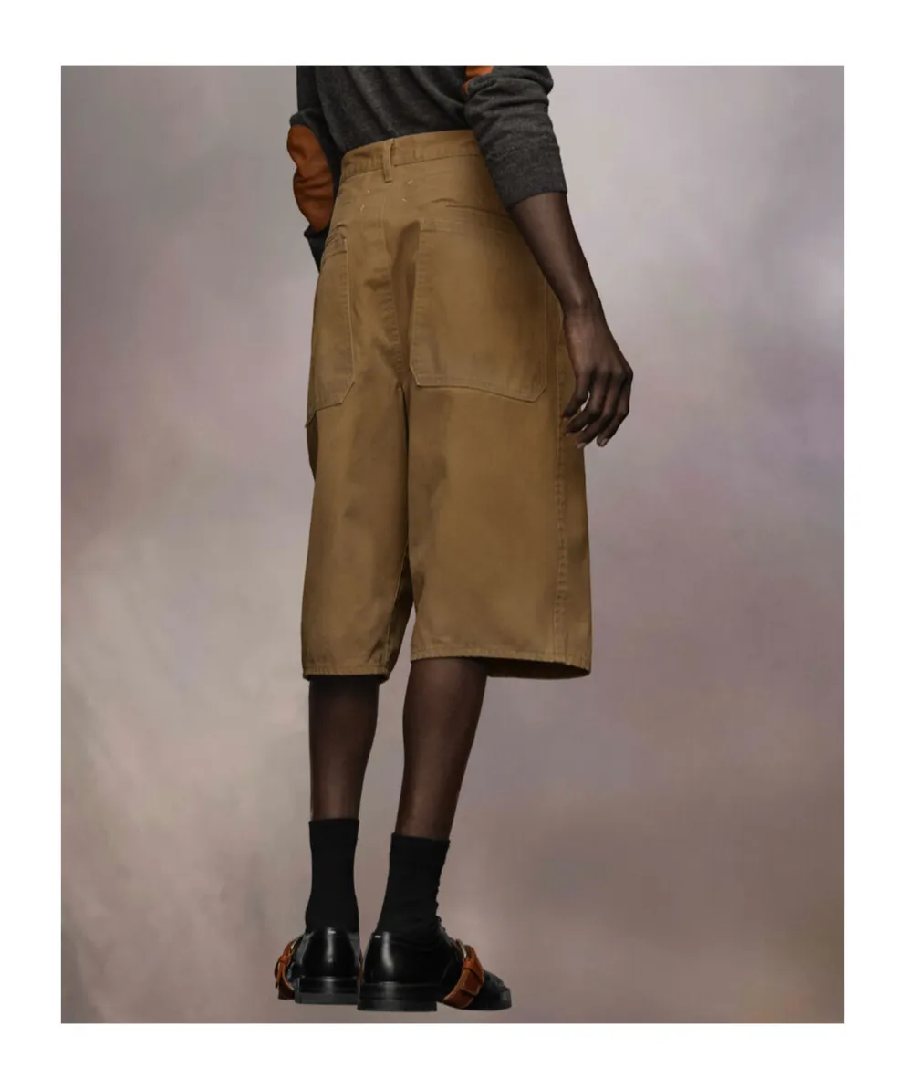 Maison Margiela High-Waisted Knee-Length Shorts