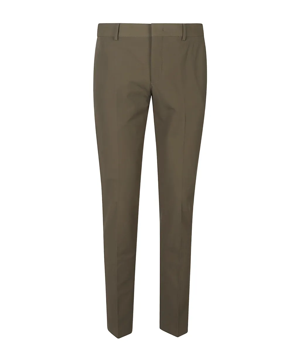 Mid-Rise Trousers
