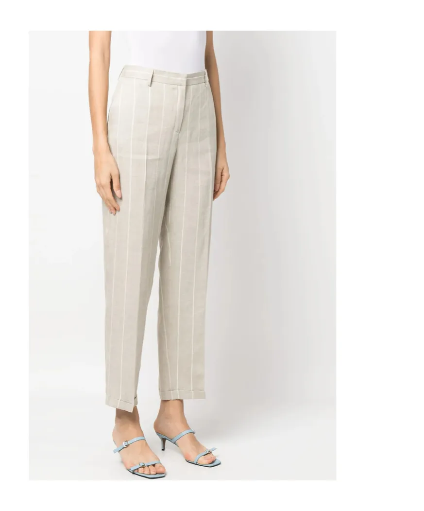 Striped Printed Casual Pants