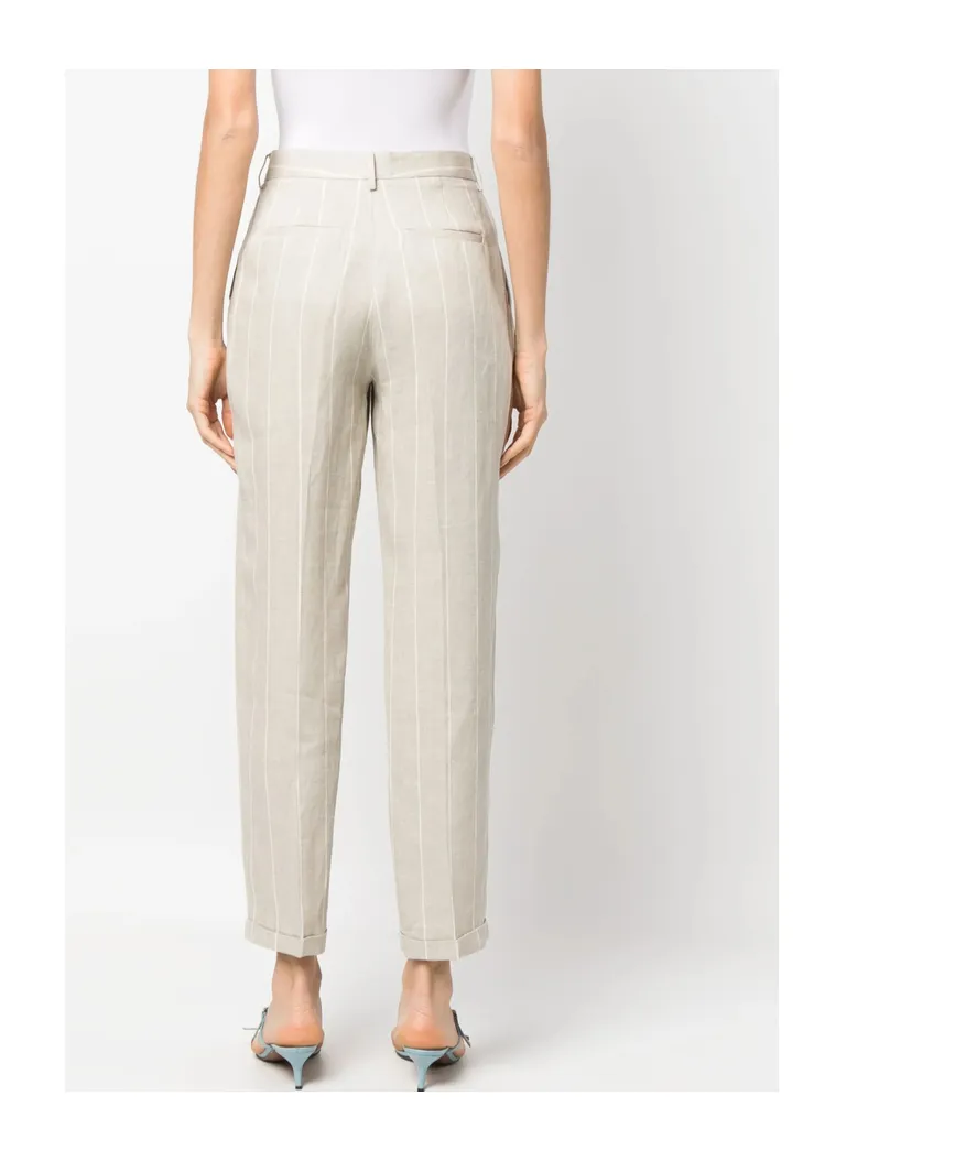 Striped Printed Casual Pants