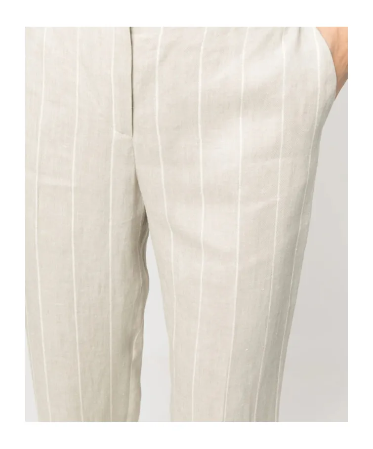 Striped Printed Casual Pants