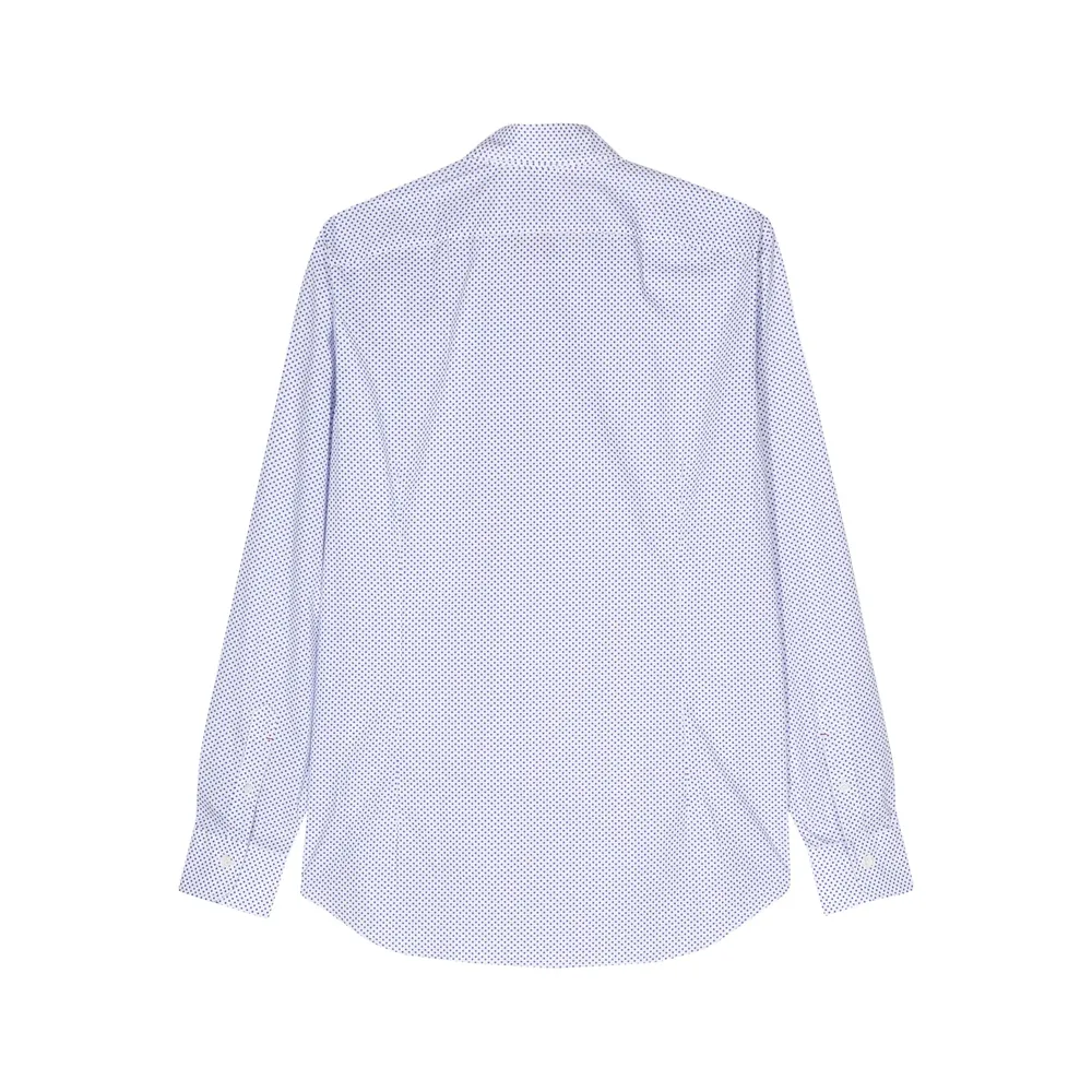 Polka-Dot Print Shirt