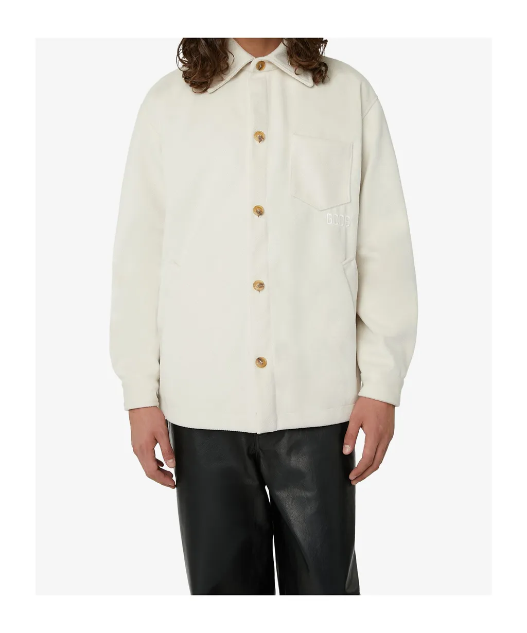 Gcds Buttoned Long-Sleeved Jacket