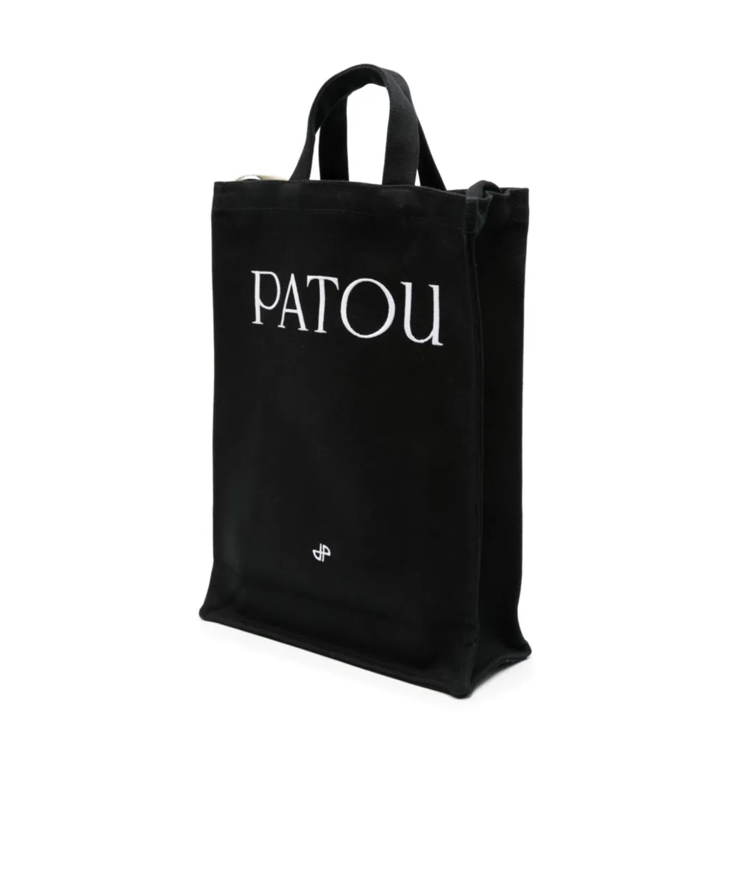 Patou Signature Logo Tote Bag