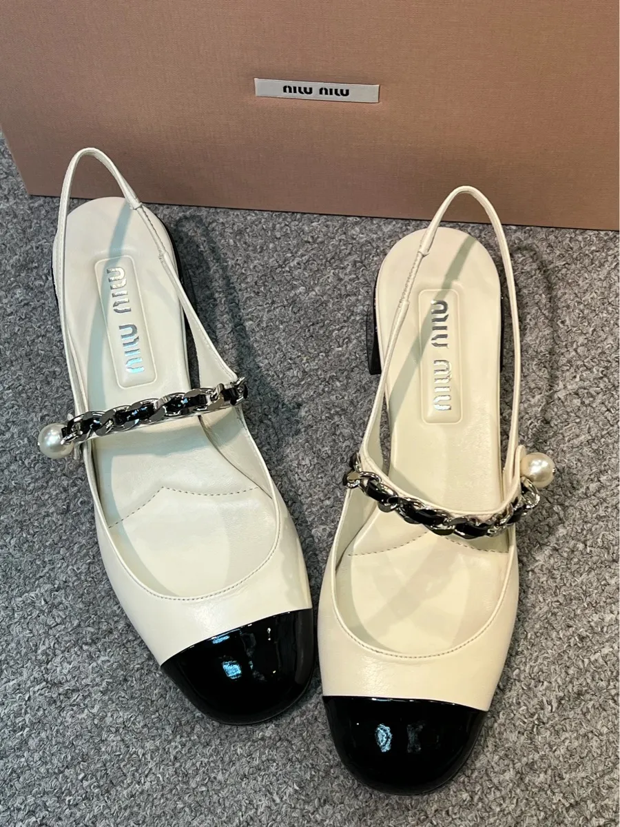 Round-Headed High-Heeled Sandals
