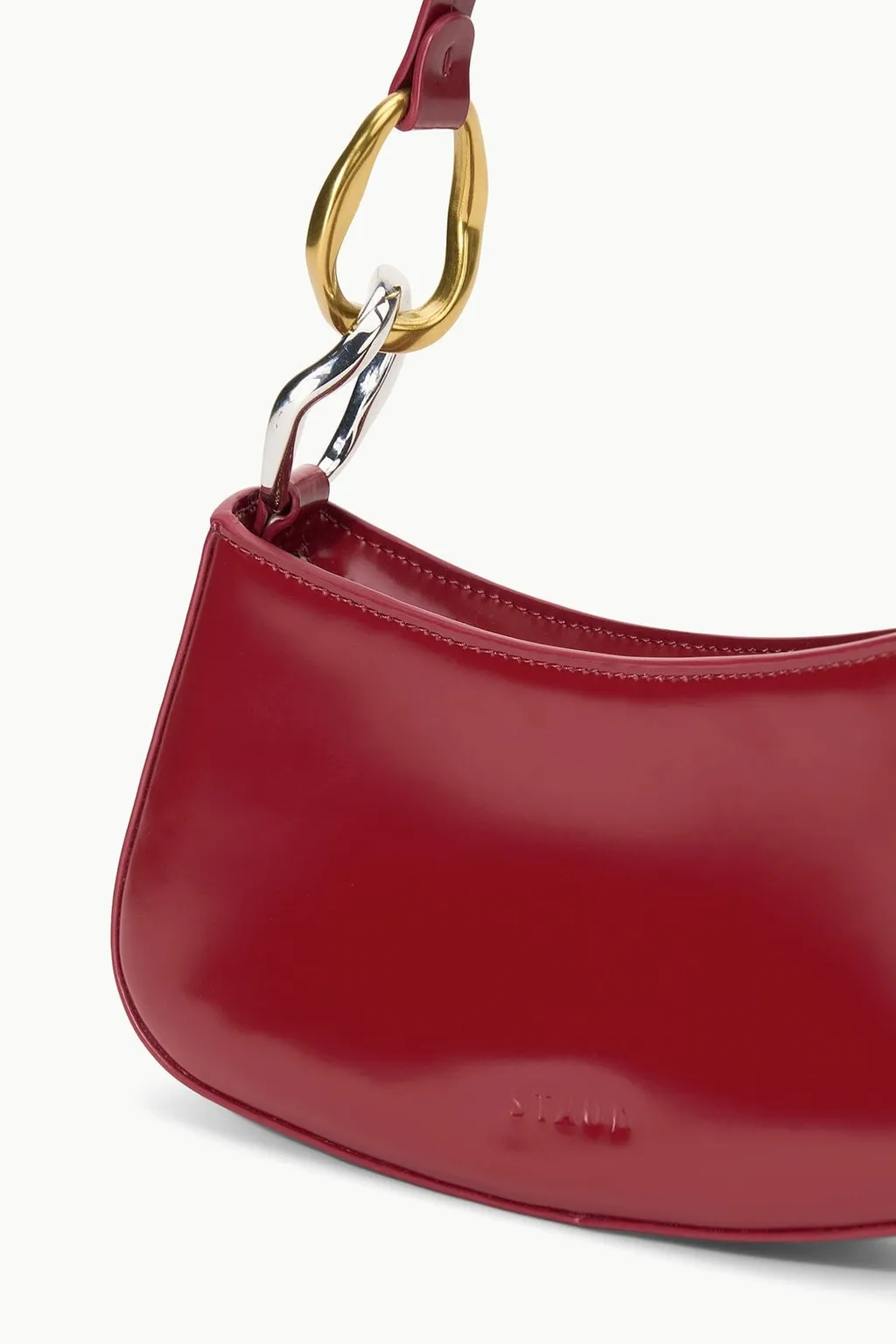 Staud Ollie Zipped Mini Shoulder Bag