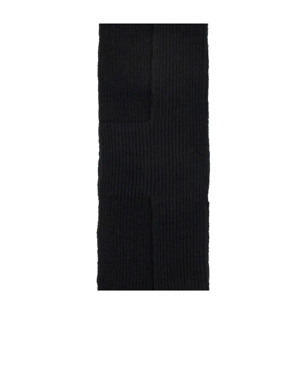 Dries Van Noten Ribbed Knit Scarf