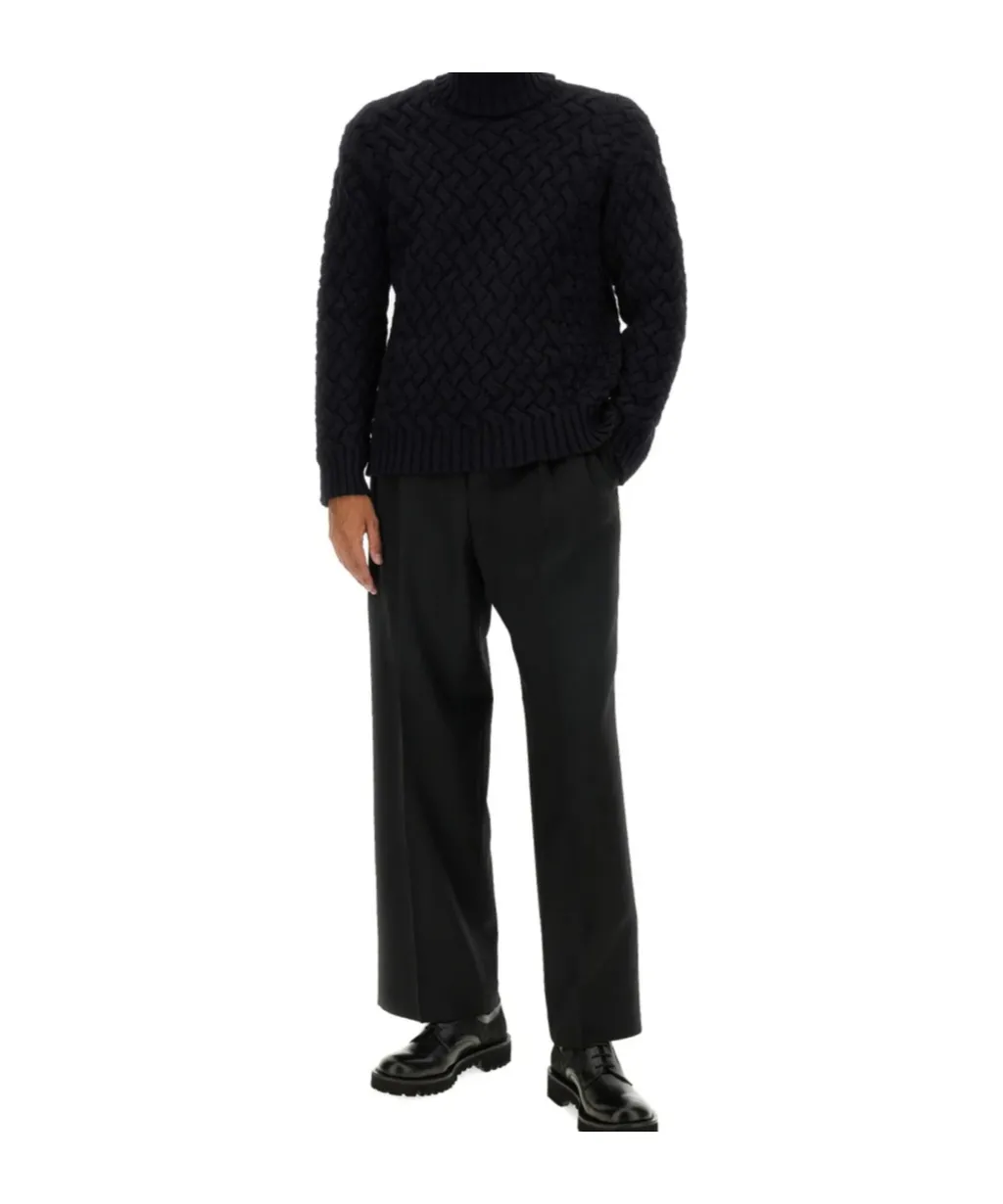 Dries Van Noten Long-Sleeved Roll-Neck Jumper