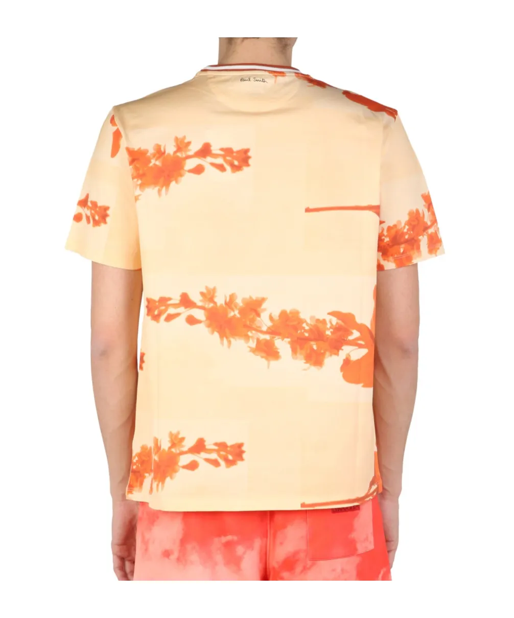 Paul Smith Printed Crewneck T-Shirt