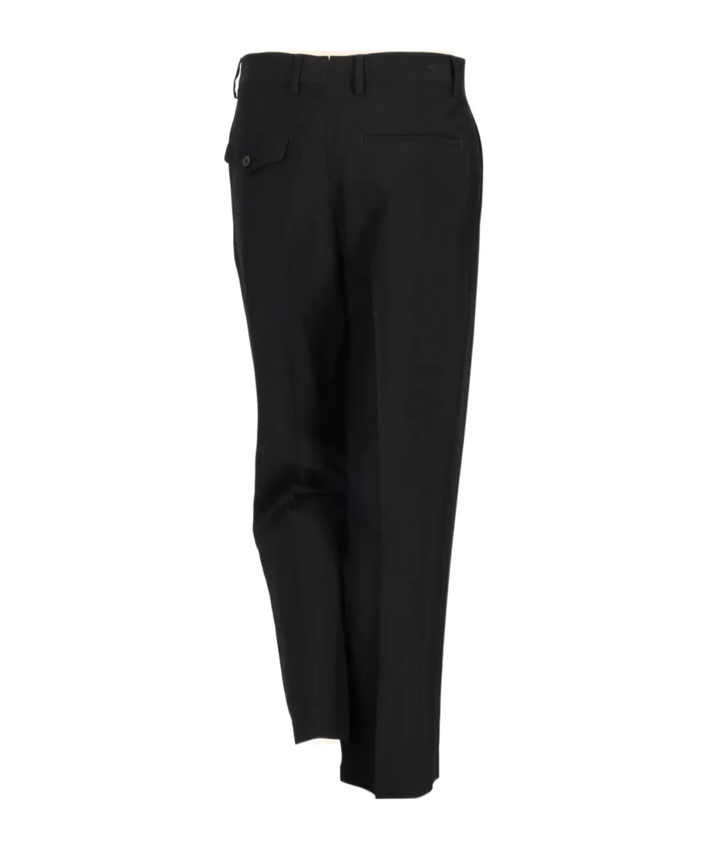 Belt-Loop Casual Pants