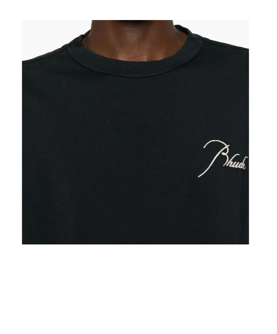 Rhude Signature Logo Casual T-Shirt